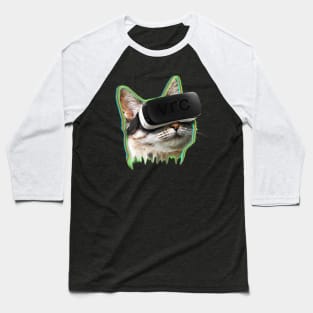 cat funny t-shirt Baseball T-Shirt